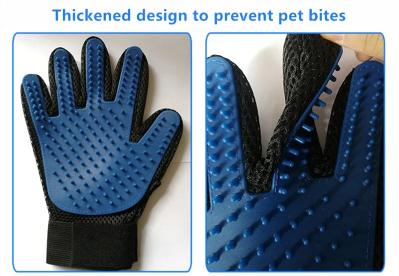 Pet Glove Cat Grooming Hair Deshedding Brush s Dog Comb for s Bath Remover Clean Massage For Animal
