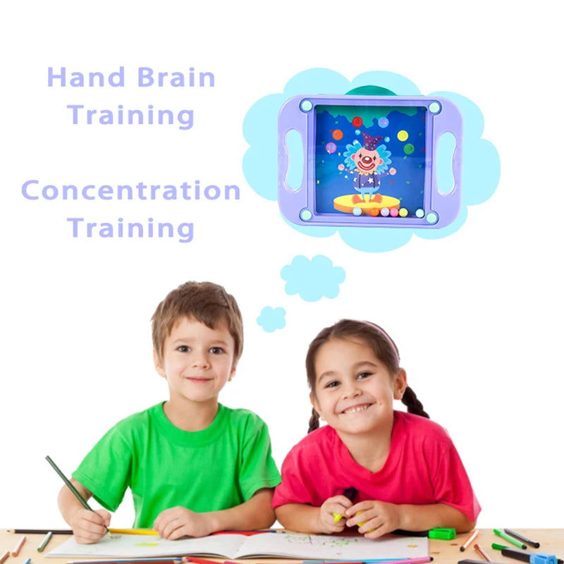 Child 3D Educational Toy Baby Montessori Balance Ball Maze Board Puzzle Montessori Maze Balance Game Popular Gift For Toddlers