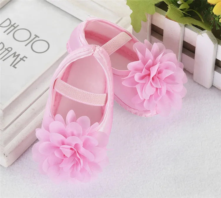 Baby Girl Shoes First Walkers Lace Floral Newborn Baby Shoes Princess Infant Toddler Baby Shoes for Girls Party