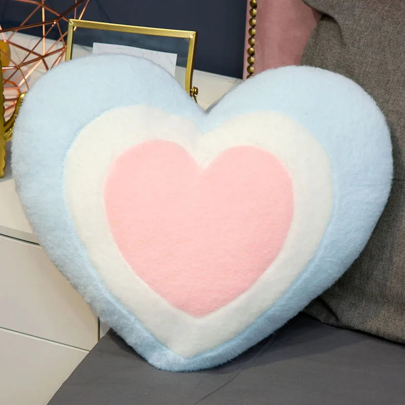 Cute Rainbow Cloud Sun Star Throw Pillow Cushion Rainbow Plush Toy Baby Kids Bedroom Decoration Toy Pillow Sofa Cushion