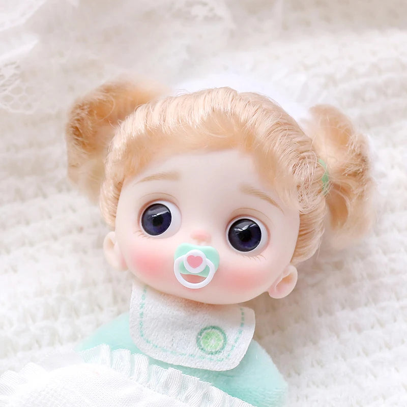 Lovely Mini Doll Pacifier Play House Supplies Dummy Nipples For OB11 BJD Doll Baby Dolls Kids Toy Baby Pacifier Accessories