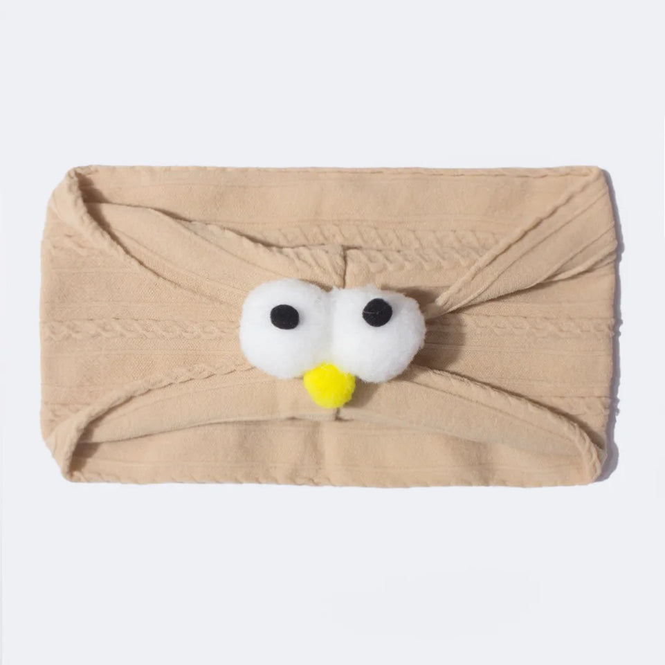 10 Colors Baby Fontanelle Headband Cute Eyes Baby Jacquard Headband Children Elastic Headband Boys and Girls Accessories