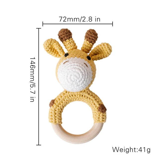 Handmade Rattan Rattles Educational Toys for Kids Crib Mobile Hand Bell Baby Accessories Infant Sensory Toy Baby Teether GIfts