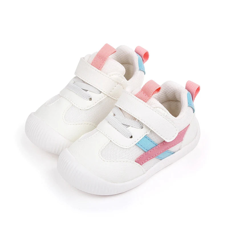 Baby Shoes 0-3 Years Old Soft Bottom Non-Slip Breathable Mesh Four Seasons Baby Shoes