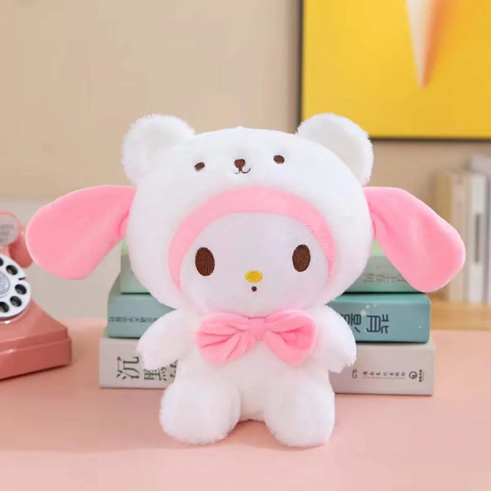 20cm Hello Kitty Plush Toys Cute Sanrio Movie KT Cat peluche Dolls Soft Stuffed kawaii Hello Kitty Toy Baby Christmas Gift