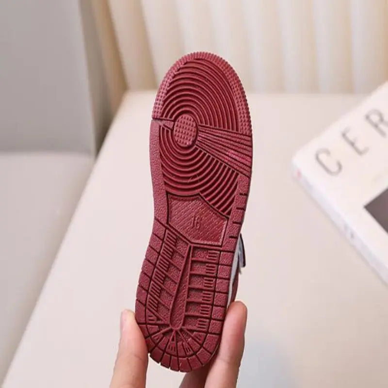 Autumn Children's Sports Shoes Boys' Casual Board Shoes Girls' Baby Shoes Fashionable Soft Soled Baby Shoes For Ages 1-6
