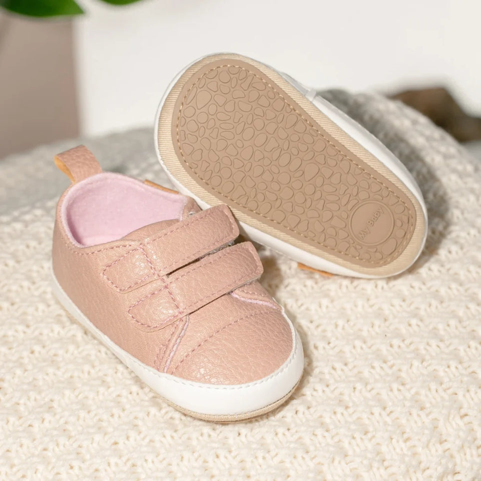 Newborn Baby Non-slip Toddler Shoes Boys Girls Baby Casual Foreign Fashion Baby Shoes Rubber Soft Bottom Shallow Baby Shoes