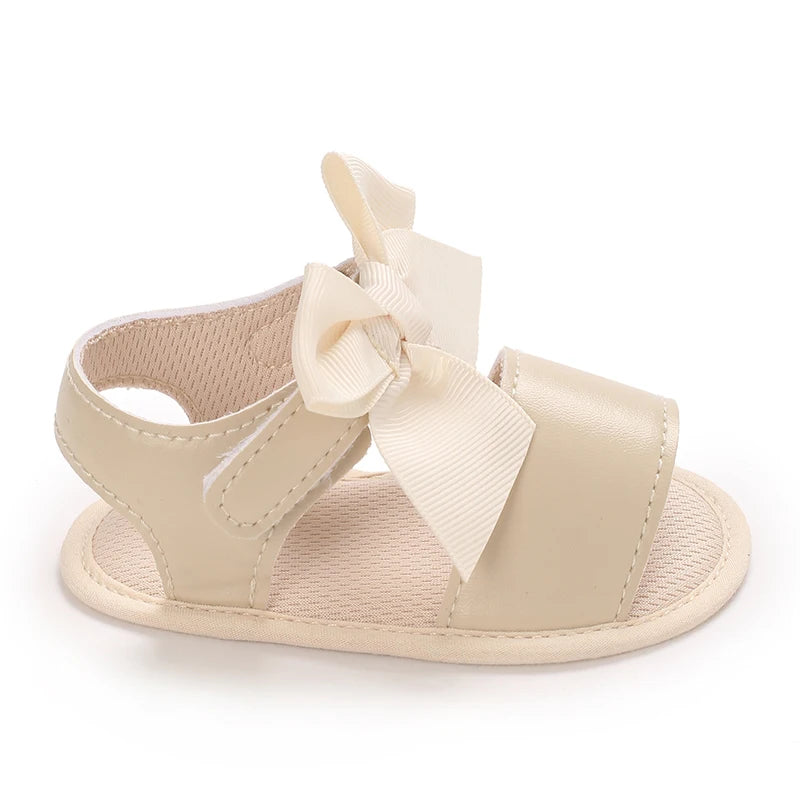 3-Color Girls Prewalker Baby Shoes Summer 0-18 Months Baby Shoes Soft Soles Breathable Sandal Toddlers