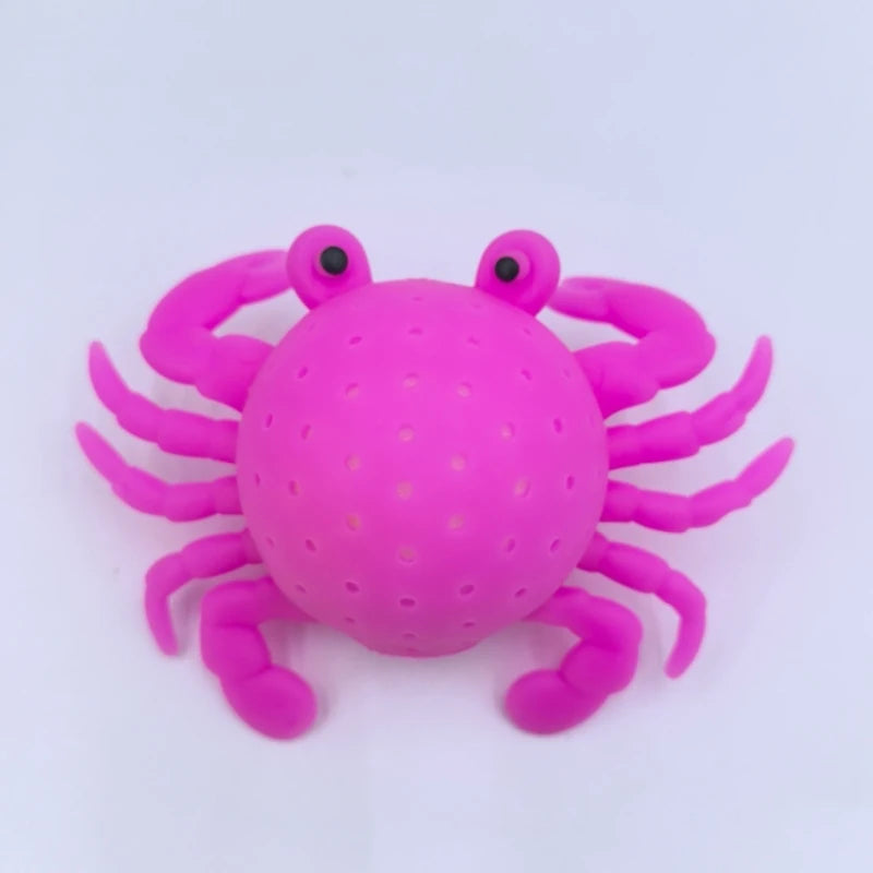Summer Swimming Play Water Bathroom Toy Baby Bath Toys Sponge Water Absorbing Octopus Squeezing Stress Relief Toys for Children