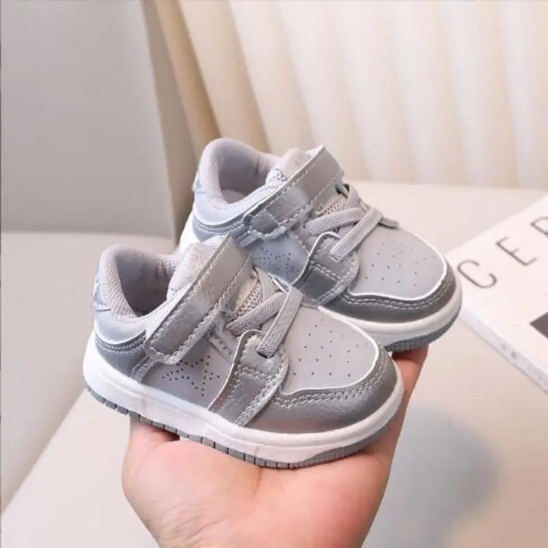 Autumn Children's Sports Shoes Boys' Casual Board Shoes Girls' Baby Shoes Fashionable Soft Soled Baby Shoes For Ages 1-6