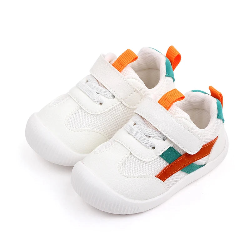 Baby Shoes 0-3 Years Old Soft Bottom Non-Slip Breathable Mesh Four Seasons Baby Shoes