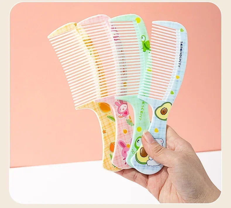 New Portable Untangling Hair Brush Health Care Tools Combs Kids Cute Rabbit Bear Children Hairbrush Comb for Girls Accessories