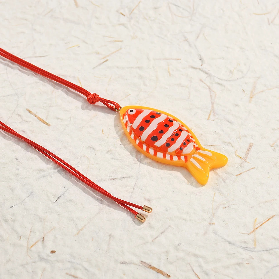 New Lovely Resin Earrings For Women Lovely Fish Acrylic Animal Drop Earring Girls Accessories
