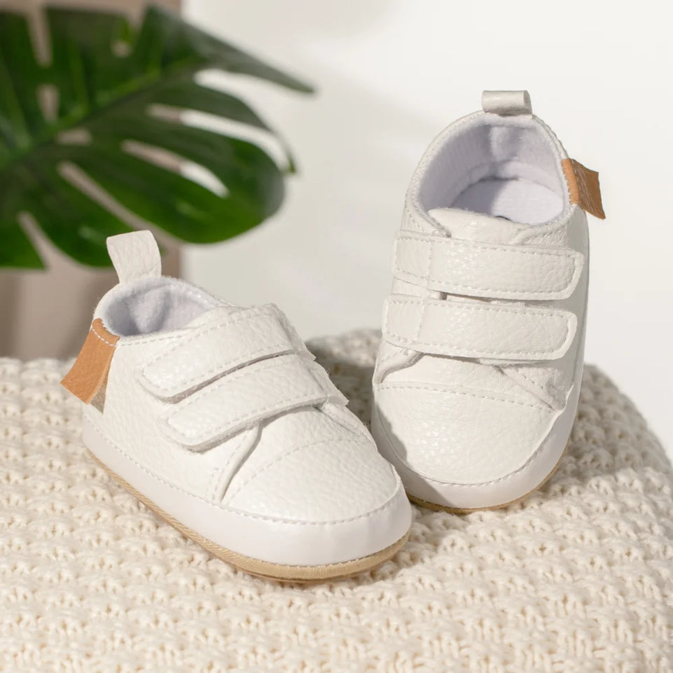 Newborn Baby Non-slip Toddler Shoes Boys Girls Baby Casual Foreign Fashion Baby Shoes Rubber Soft Bottom Shallow Baby Shoes