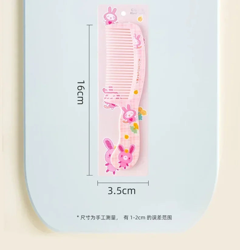New Portable Untangling Hair Brush Health Care Tools Combs Kids Cute Rabbit Bear Children Hairbrush Comb for Girls Accessories