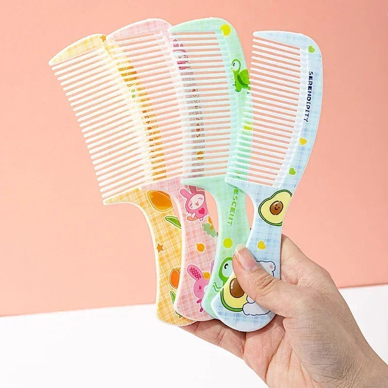 New Portable Untangling Hair Brush Health Care Tools Combs Kids Cute Rabbit Bear Children Hairbrush Comb for Girls Accessories