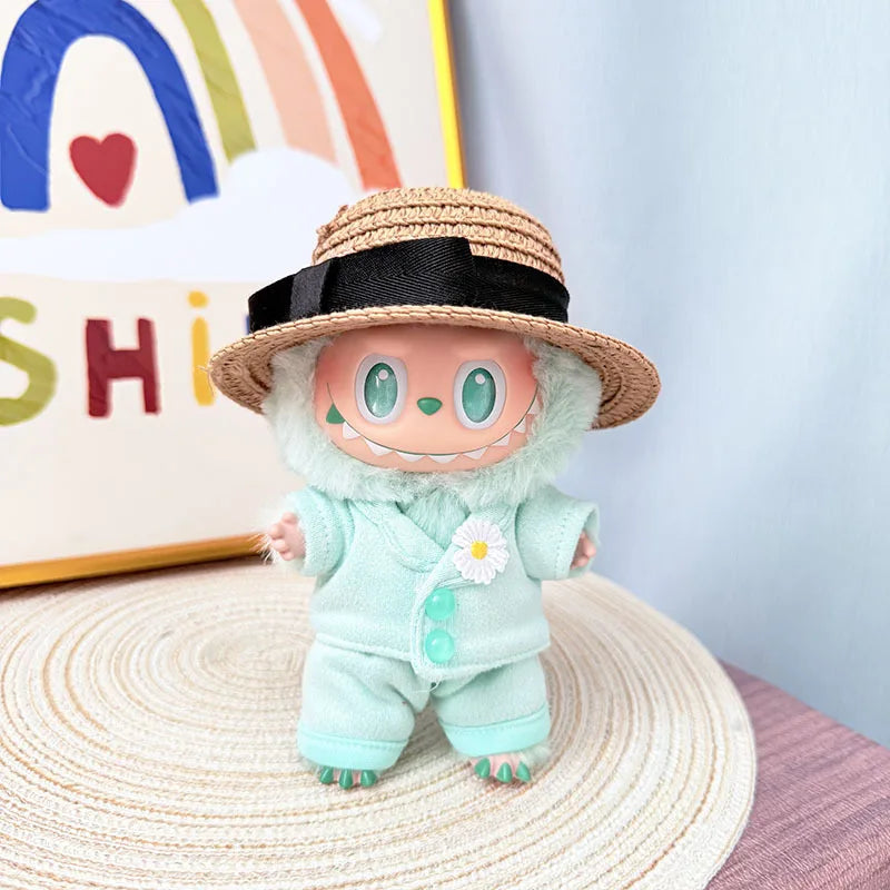 Labubu I II Clothes Pendant Labubu Sitting Baby Clothes Fashion Suit Cute Accessories