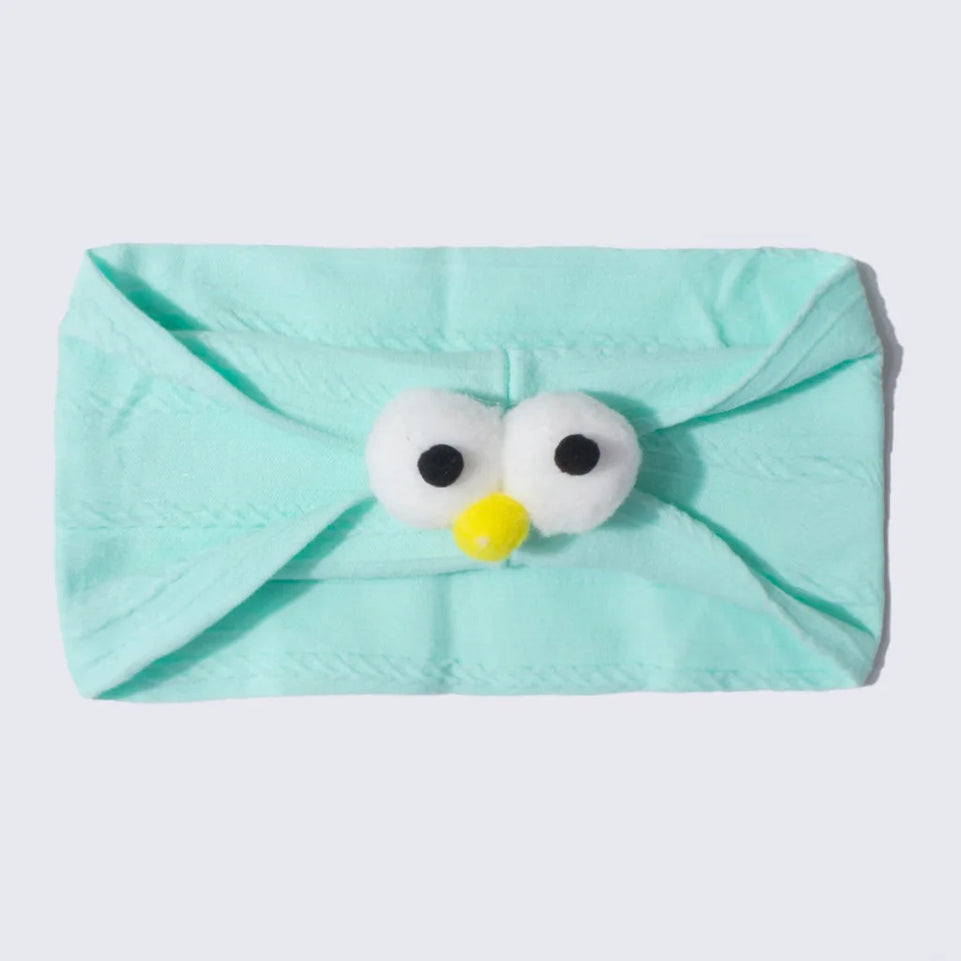 10 Colors Baby Fontanelle Headband Cute Eyes Baby Jacquard Headband Children Elastic Headband Boys and Girls Accessories