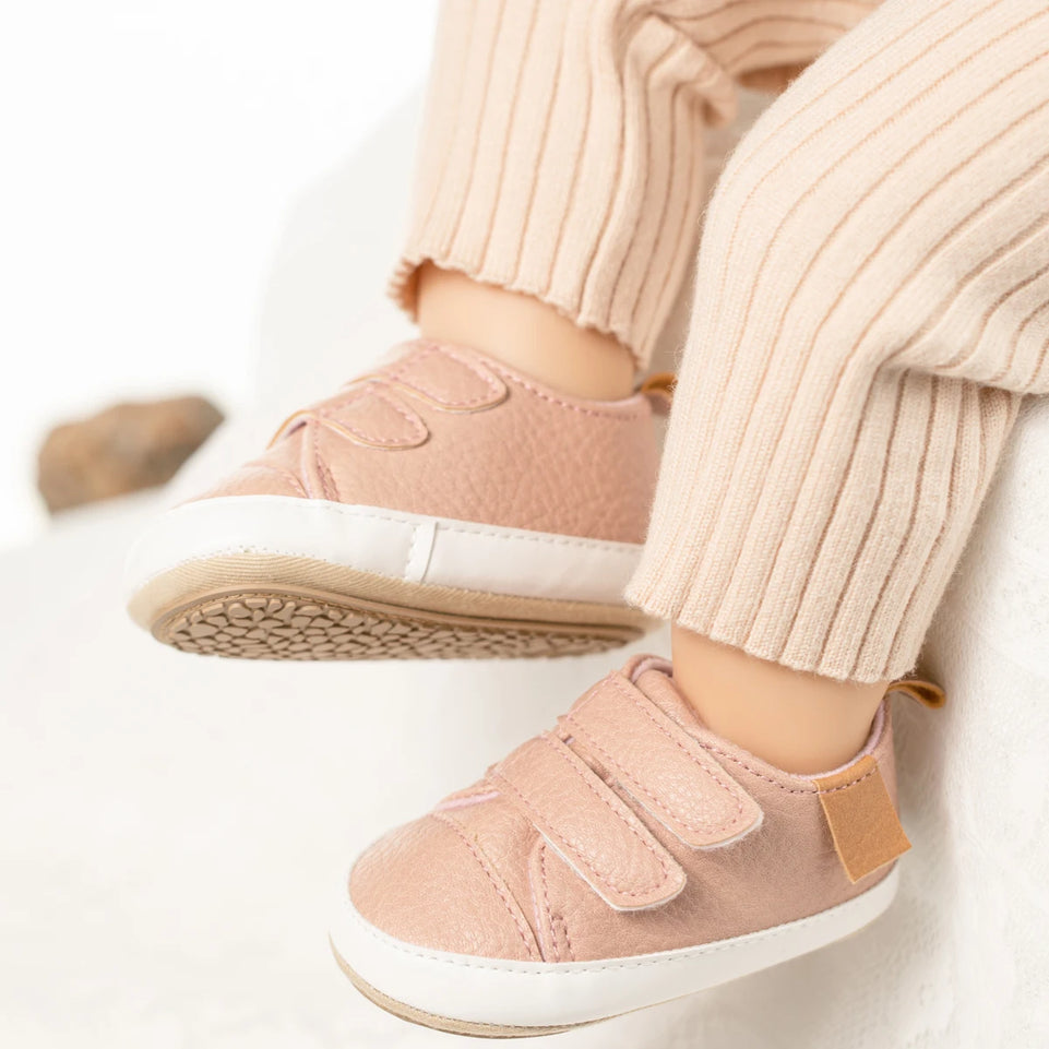 Newborn Baby Non-slip Toddler Shoes Boys Girls Baby Casual Foreign Fashion Baby Shoes Rubber Soft Bottom Shallow Baby Shoes