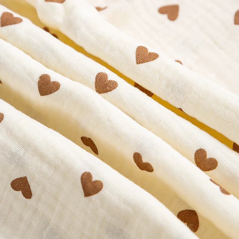 100X100cm Baby Receive Blanket for Newborn Cotton Muslin Swaddle Blanket Bedding Infant Bath Towel Baby Items Mother Kids