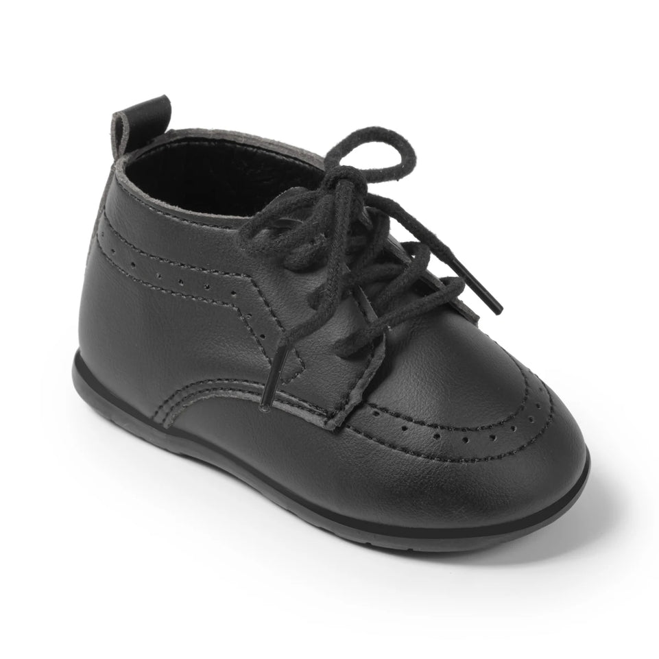 Classic Lace-up Baby Shoes Spring Boy and Girl British Style Baby Shoes Multi-color Baby Rubber Soles Non-slip Walking Shoes
