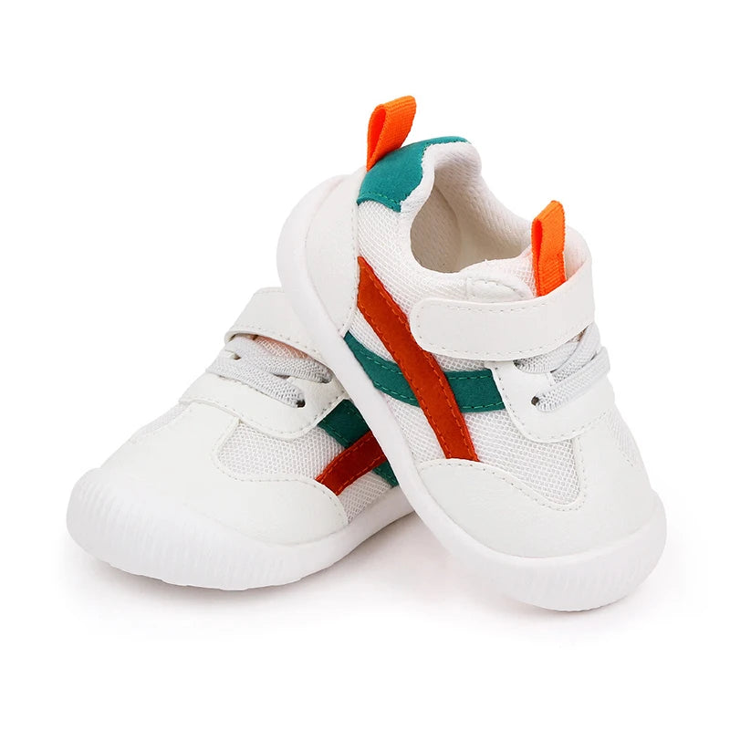 Baby Shoes 0-3 Years Old Soft Bottom Non-Slip Breathable Mesh Four Seasons Baby Shoes