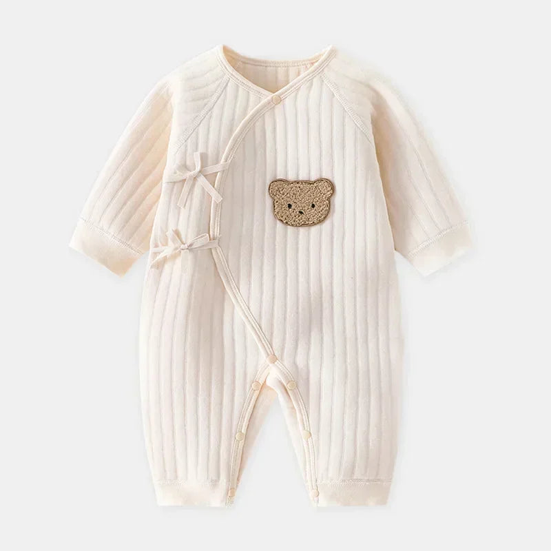 Baby Clothes Spring Autumn Newborn Girls Boys Clothes Knitting Overalls for Baby Soft 100 Cotton Long Sleeve Jumpsuit Bodysuit