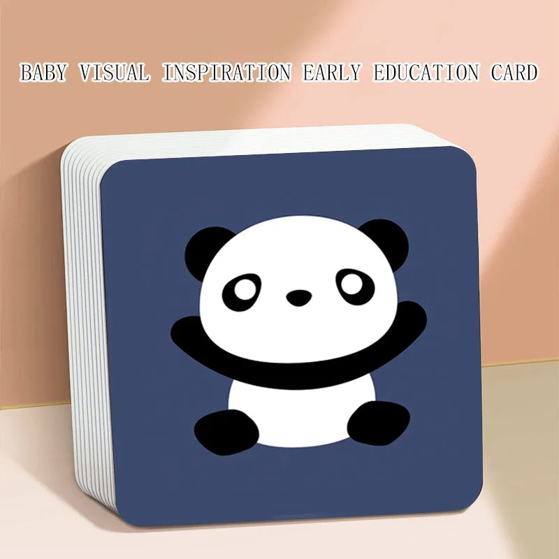 Baby Visual Stimulation Cards Sensory Toy Parent-child Interaction Learning Educational Toy For Newborn Baby Gift
