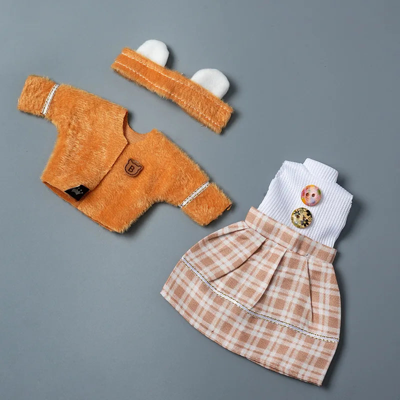 Baby Doll Clothes 1/6 Bjd Dolls Clothes Girls Toy Gift Dolls Accessory Doll Clothes