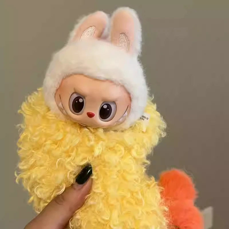 For Labubu Doll Clothes Baby Clothes Fashion Cat Set Kawaii V1 V2 V3 Doll Clothing Accessories No Dolls