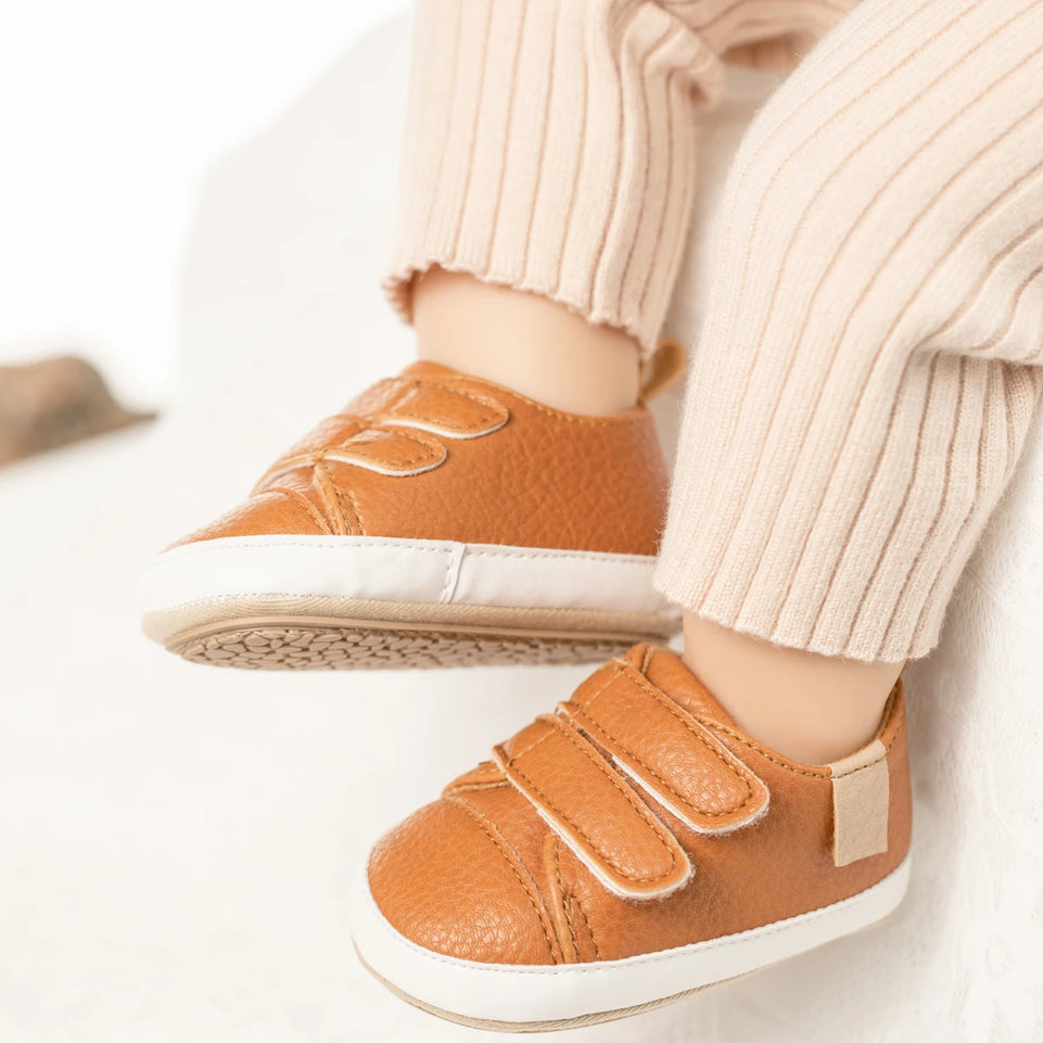 Newborn Baby Non-slip Toddler Shoes Boys Girls Baby Casual Foreign Fashion Baby Shoes Rubber Soft Bottom Shallow Baby Shoes