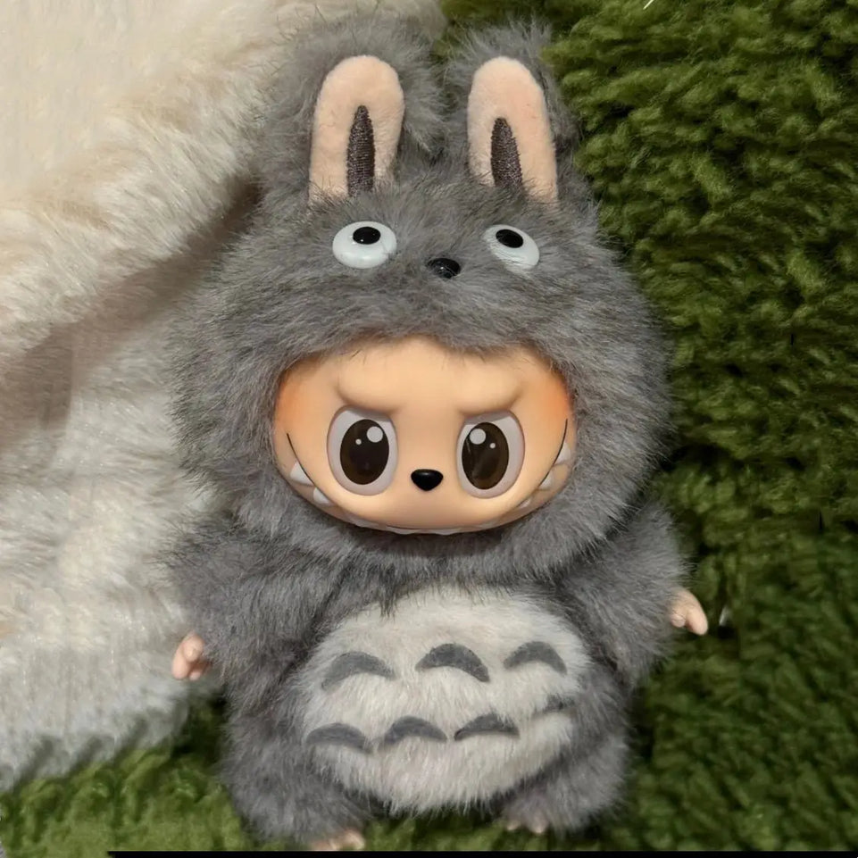 For Labubu Doll Clothes Baby Clothes Fashion Cat Set Kawaii V1 V2 V3 Doll Clothing Accessories No Dolls