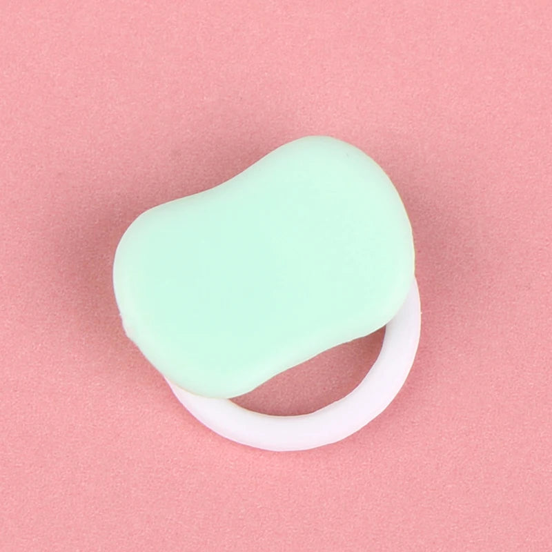 Lovely Mini Doll Pacifier Play House Supplies Dummy Nipples For OB11 BJD Doll Baby Dolls Kids Toy Baby Pacifier Accessories