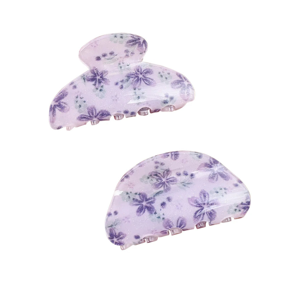 Artistic hair claw clip Flowers hair claws Floral hair claw Sweet hair clip claw Hair clips for girls Accessories for women
