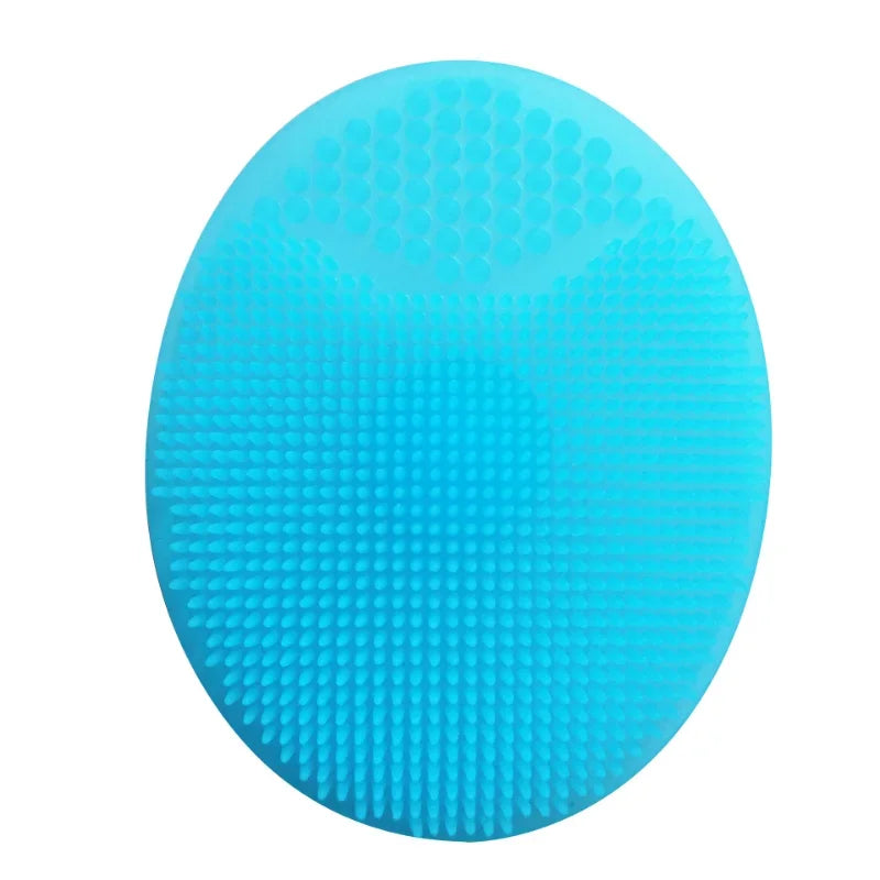 Silicone Shampoo Brush for Baby Infant Bathing Soft Silicone Boys Kids Shower Brush Head Hair Washing Massage Brushes Wipe Comb