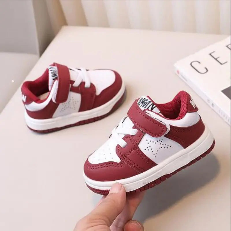 Autumn Children's Sports Shoes Boys' Casual Board Shoes Girls' Baby Shoes Fashionable Soft Soled Baby Shoes For Ages 1-6