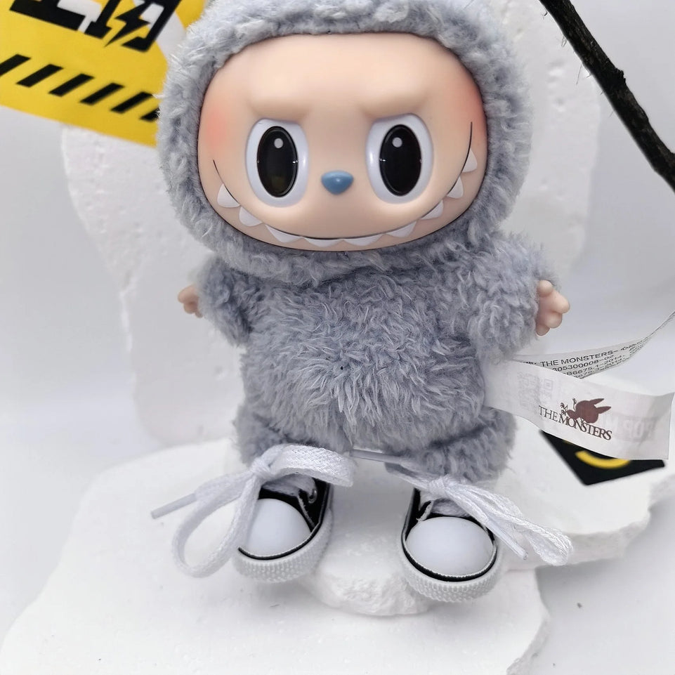 Clothes only] one, two, three generations of LABUBU doll baby clothes blind box Labubu cheerleading clothes fashion cute suit