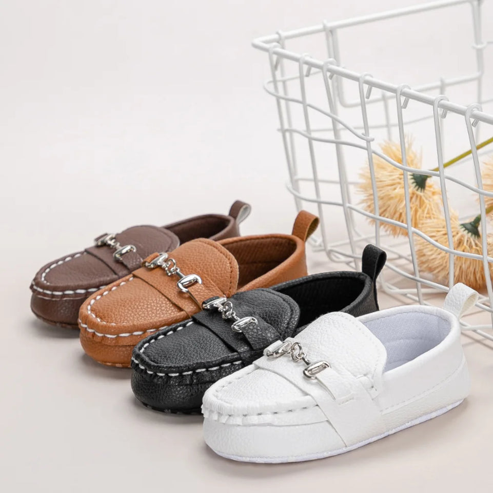 New Baby Shoes Cotton Soft Bottom Non-slip Baby Walking Shoes Unisex Leather Baby Shoes Toddler First Walkers Crib Shoes 0-18M