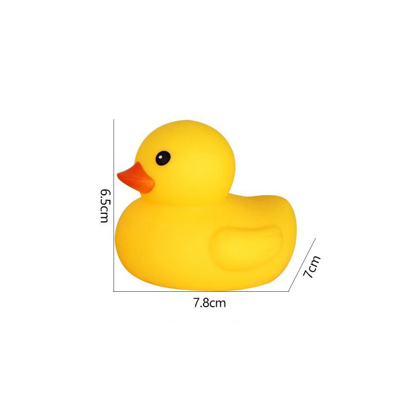 Baby Bath Toys Cute Duck Baby Gift Bathroom Rubber Large Yellow Duck Bathing Playing Water Kawaii Squeeze Float Ducks