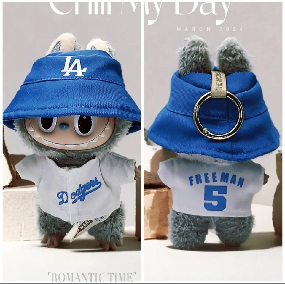 Clothes only] one, two, three generations of LABUBU doll baby clothes blind box Labubu cheerleading clothes fashion cute suit
